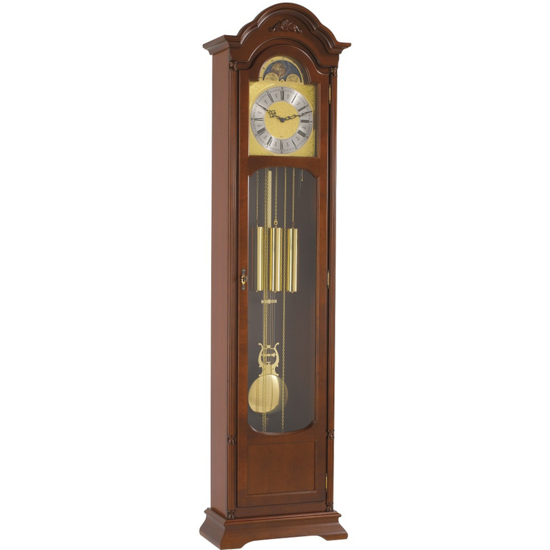 Hermle 01231-030451 Standuhr Atherton Nussbaum