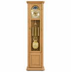 Astra Design AD210-04E Standuhr „Rheingold“ aus massiver Eiche