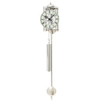 AMS H304 Mechanische Pendeluhr mit vernickeltem Gehäuse und 8-Tage Schlagwerk
