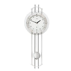 AMS F5248 Pendel-Funkwanduhr mit lackierten Metallstäben