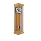 AMS W7080-16 Pendelwanduhr mit Erlen-Massivholz und Wurzelholz-Pianofinish