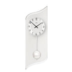 AMS W7436 Pendelwanduhr mit bedrucktem Mineralglas