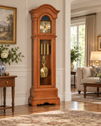 Astra Design AD210-10K Standuhr „Schlosspalais“ aus massiver Kirsche - wahlweise auch in Nussbaum oder Eiche