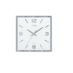 AMS W9324 Wanduhr mit facettiertem und bedrucktem Spiegelglas