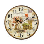 AMS W9466 Wanduhr mit bedrucktem Mineralglas