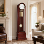 Hermle 01087-070461 Grandfather Clock Charlotte "Franz Hermle & Sohn" Mahogany