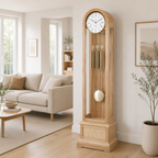 Hermle 01087-050461 Grandfather Clock Charlotte "Franz Hermle & Sohn" Light Oak