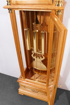 Astra Design AD210-08K Standuhr „Königshof“ aus massiver Kirsche - wahlweise auch in Nussbaum oder Eiche