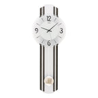 AMS W7230 Pendelwanduhr mit anthrazitfarbenem Holzgehäuse