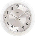AMS W9476 Wanduhr mit facettiertem Mineralglas