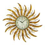 AMS W9639 Wanduhr mit wettergeschütztem Metallgehäuse für Außenbereiche