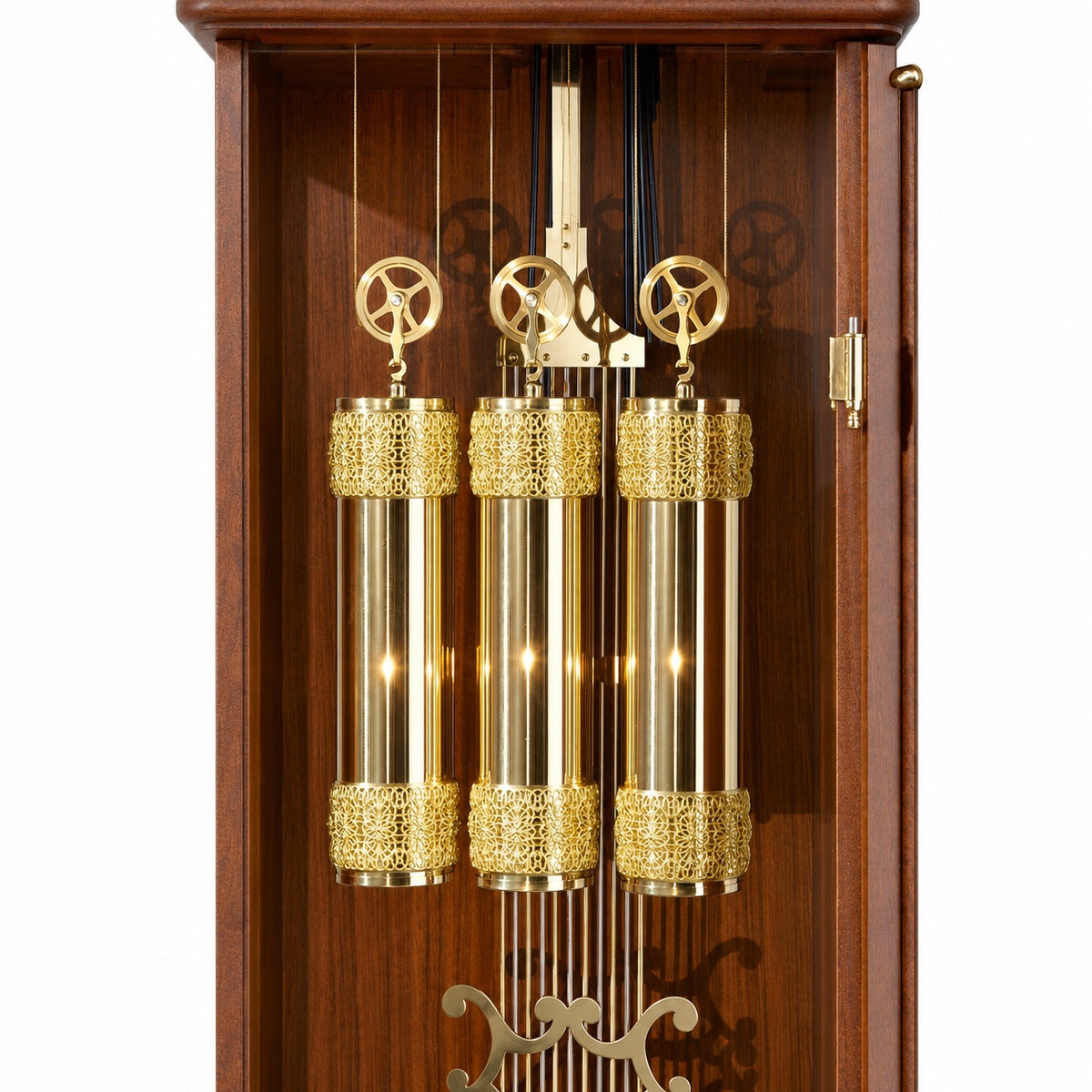 Astra Design AD210-02 Standuhr „Residenz“ aus Nussbaum