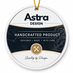 Astra Design AD210-03 Standuhr „Grafenhof“ aus massiver Eiche