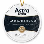 Astra Design AD210-01 Standuhr „Aurelia“ aus Massivholz