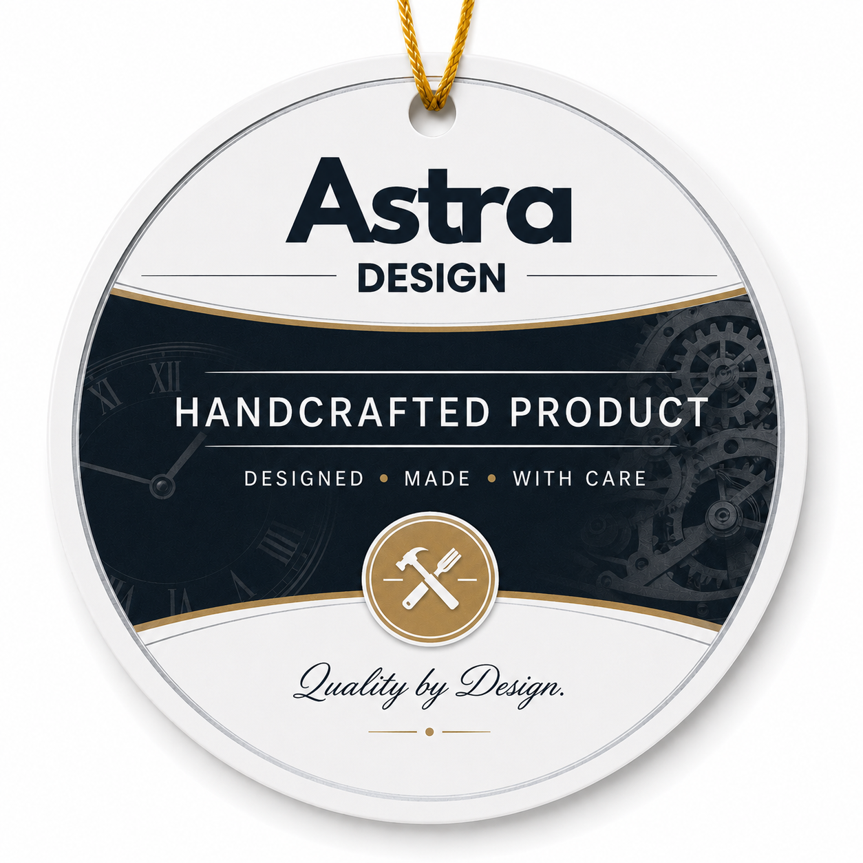 Astra Design AD210-01 Standuhr „Aurelia“ aus Massivholz
