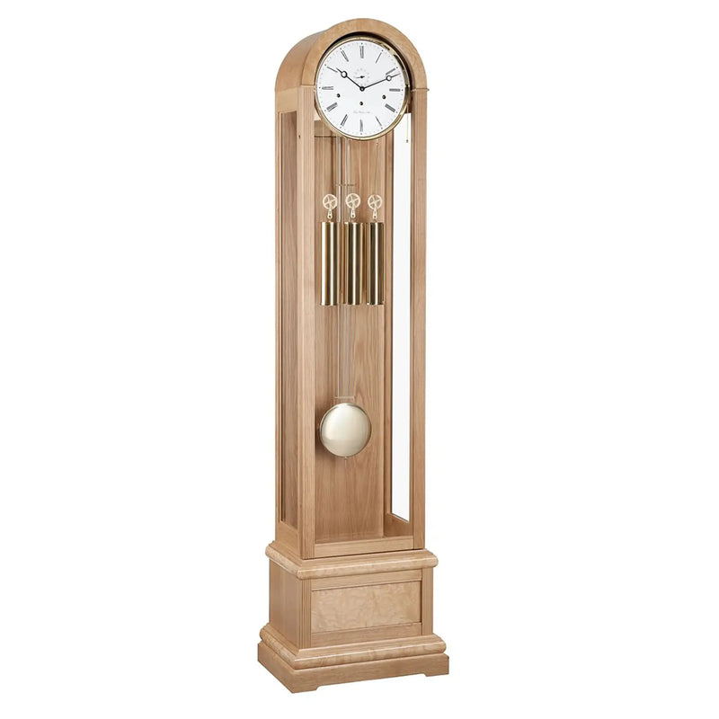 Hermle 01087-050461 Standuhr Charlotte "Franz Hermle & Sohn" Eiche hell