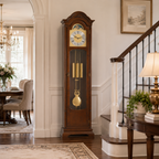 Hermle 01231-030451 Atherton Grandfather Clock, Walnut