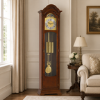 Hermle 01231-030451 Atherton Grandfather Clock, Walnut