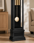 Hermle 01087-740461 Charlotte Floor Clock Black