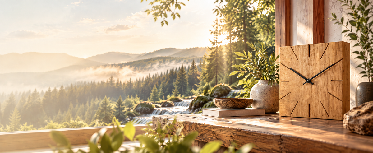 Time in Real Wood