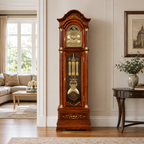 Astra Design AD210-02 Standuhr „Residenz“ aus Nussbaum